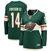 NHL Joel Eriksson Ek Minnesota Wild Fanatics Women's Breakaway Player Jersey