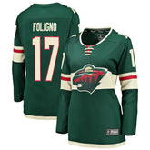 NHL Marcus Foligno Minnesota Wild Fanatics Women's Breakaway Player Jersey