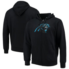 G-III Sports by Carl Banks Primary Logo Full-Zip Hoodie - Carolina Panthers Hoodies