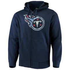 G-III Sports by Carl Banks Primary Logo Full-Zip Hoodie - Tennessee Titans Hoodies