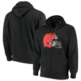 G-III Sports by Carl Banks Primary Logo Full-Zip Hoodie - Cleveland Browns Hoodies