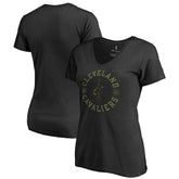 Cleveland Cavaliers Women's Liberty V-Neck T-Shirt sale