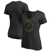 Los Angeles Lakers Women's Liberty V-Neck T-Shirt