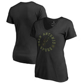 San Antonio Spurs Women's Liberty V-Neck T-Shirt