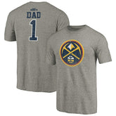 Denver Nuggets Greatest Dad Tri-Blend T-Shirt sale