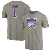 Sacramento Kings Greatest Dad Tri-Blend T-Shirt