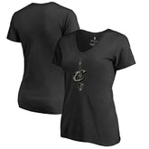 Cleveland Cavaliers Women's Cloak Camo V-Neck T-Shirt sale