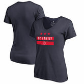 Washington Wizards Women's Hometown Collection DC Family V-Neck T-Shirt