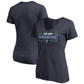 Memphis Grizzlies Women's We Are Iconic Collection V-Neck T-Shirt