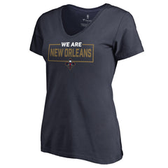 New Orleans Pelicans Women's We Are Iconic Collection V-Neck T-Shirt