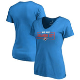 Oklahoma City Thunder Women's We Are Iconic Collection V-Neck T-Shirt