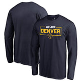 Denver Nuggets We Are Iconic Collection Long Sleeve T-Shirt sale