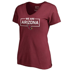 Women's We Are Icon V-Neck T-Shirt - Arizona Cardinals T-shirts