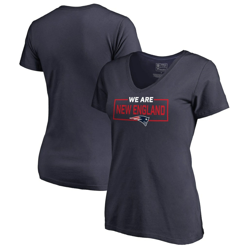 Women's We Are Icon V-Neck T-Shirt - New England Patriots T-shirts
