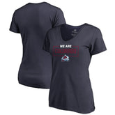 NHL Colorado Avalanche Women's Iconic Collection V-Neck T-Shirt