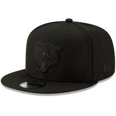 Black On Black 9FIFTY Adjustable Hat - Chicago Bears Hats