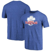 Heathered Royal Texas Rangers Cooperstown Collection Forbes Tri-Blend T-Shirt