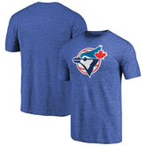 Heathered Royal Toronto Blue Jays Cooperstown Collection Forbes Tri-Blend T-Shirt