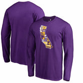 LeBron James Los Angeles Lakers Player State Long Sleeve T-Shirt