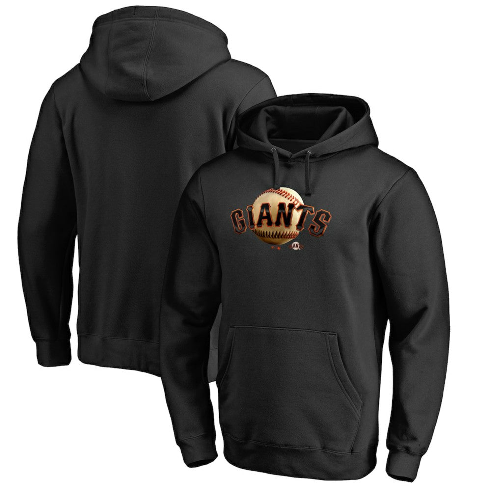 Black San Francisco Giants Midnight Mascot Pullover Hoodie