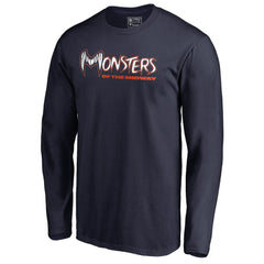 Monsters Long Sleeve T-Shirt - Chicago Bears T-shirts