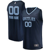 Fanatics Memphis Grizzlies Fast Break Custom Replica Jersey Navy