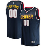 Fanatics Denver Nuggets Youth Fast Break Custom Replica Jersey Navy sale