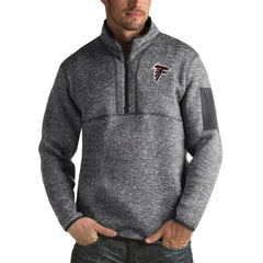 Antigua Fortune Big & Tall Quarter-Zip Pullover Jacket - Atlanta Falcons Pullover