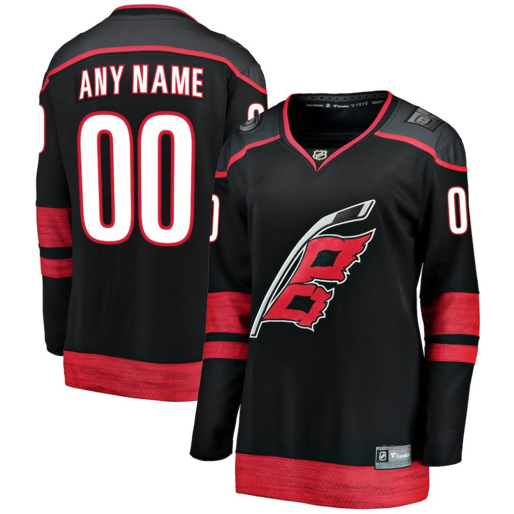 NHL Carolina Hurricanes Fanatics Women's Home Breakaway Custom Jersey