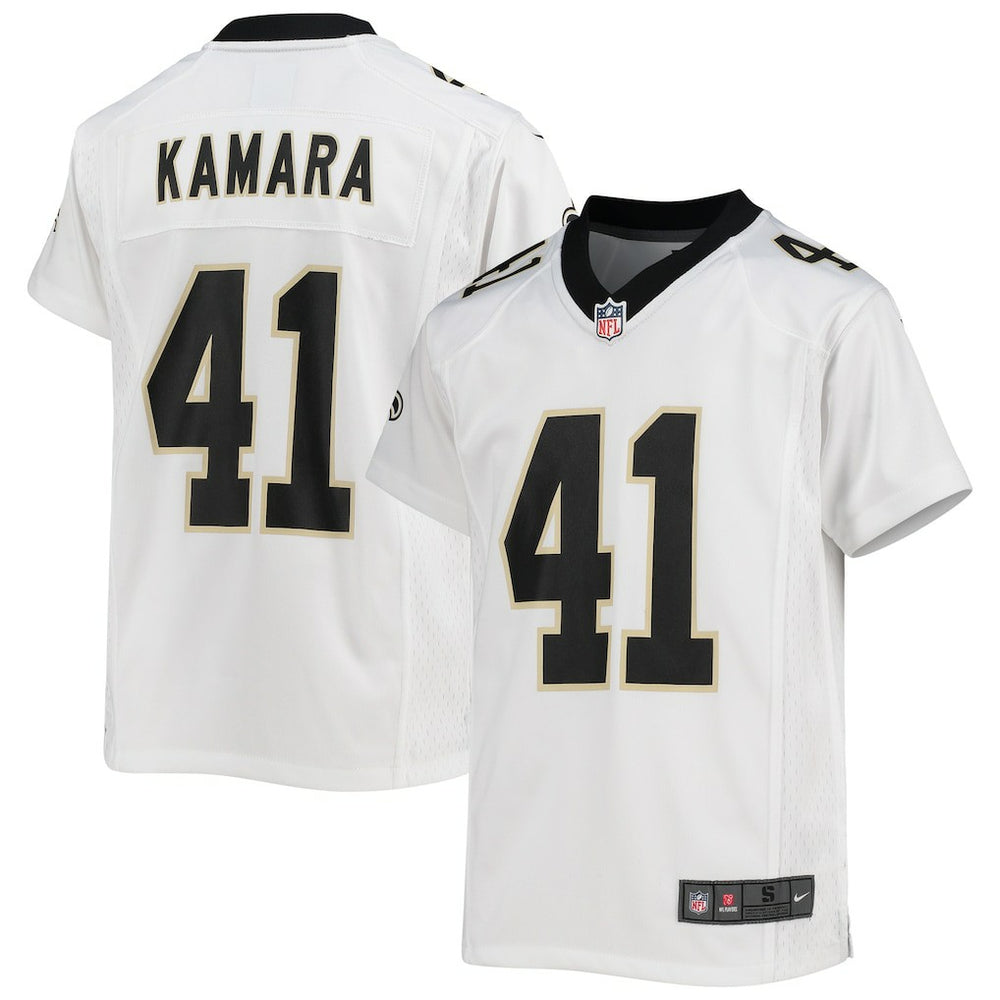 Alvin Kamara Youth Game Jersey - New Orleans Saints Jerseys