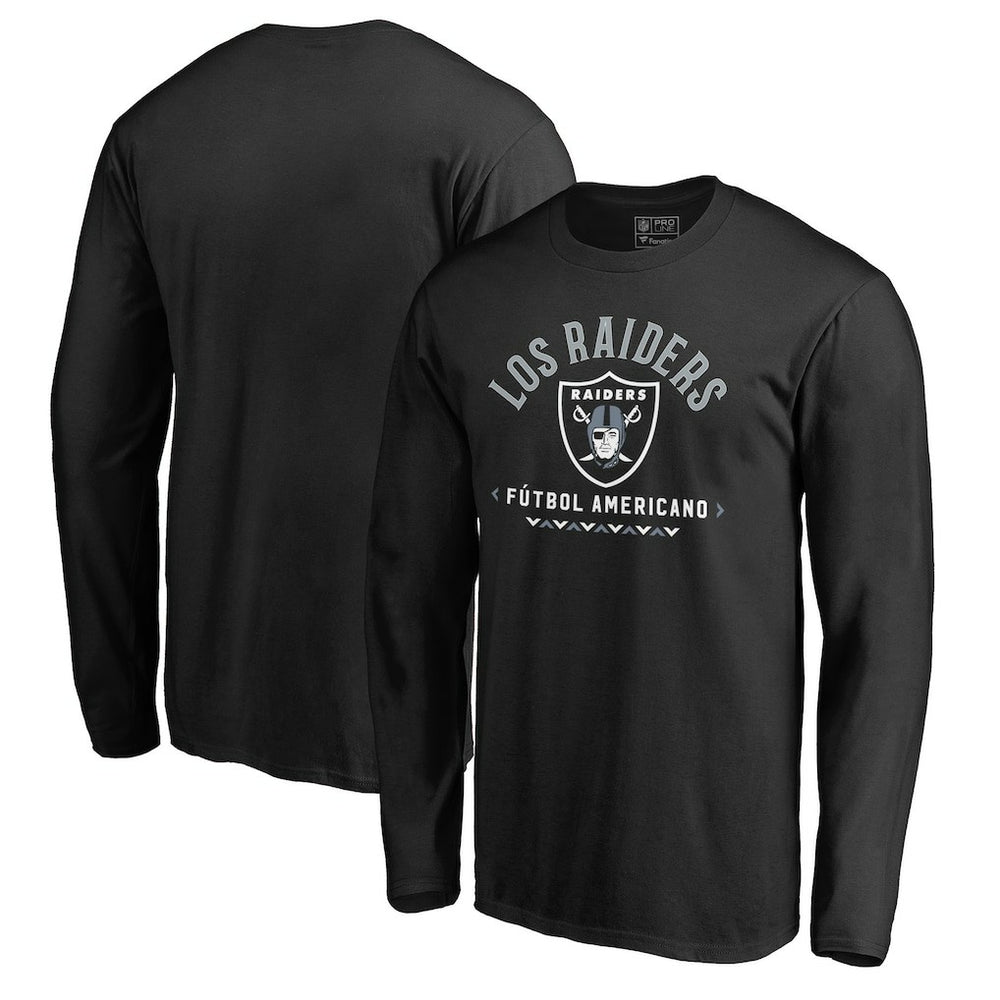 Futbol Americano Long Sleeve T-Shirt - Las Vegas Raiders T-shirts