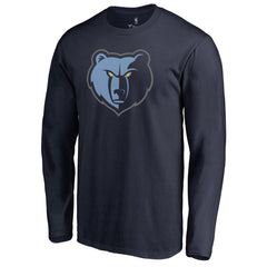 Memphis Grizzlies New Primary Logo Long Sleeve T-Shirt