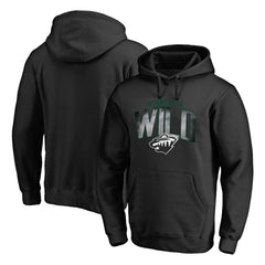 NHL Minnesota Wild Arch Smoke Pullover Hoodie