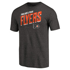 NHL Philadelphia Flyers Slant Strike Tri-Blend T-Shirt