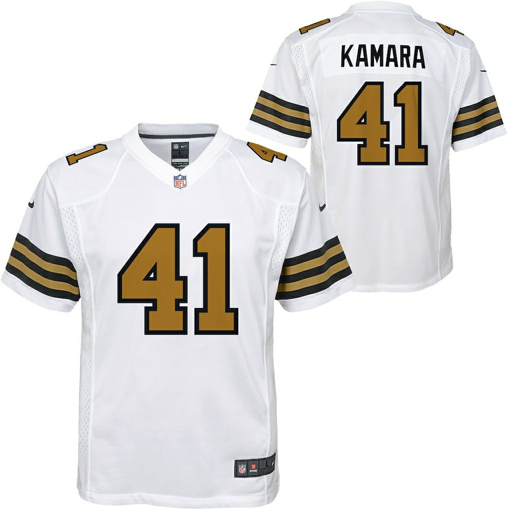 Alvin Kamara Youth Game Jersey - New Orleans Saints Jerseys