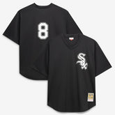 Black Bo Jackson Chicago White Sox Mitchell & Ness Cooperstown Collection Big & Tall Mesh Batting Practice Jersey