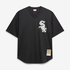 Black Bo Jackson Chicago White Sox Mitchell & Ness Cooperstown Collection Big & Tall Mesh Batting Practice Jersey