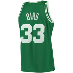 Mitchell & Ness Larry Bird Boston Celtics 1985/86 Big & Tall Hardwood Classics Swingman Jersey