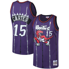 Mitchell & Ness Vince Carter Toronto Raptors 1998/99 Big & Tall Hardwood Classics Swingman Jersey