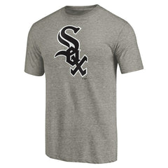 Gray Chicago White Sox Team Wordmark Tri-Blend T-Shirt