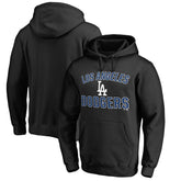 Black Los Angeles Dodgers Team Victory Arch Pullover Hoodie