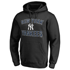 Black New York Yankees Team Victory Arch Pullover Hoodie