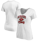 Women's Artifact V-Neck T-Shirt - San Francisco 49ers T-shirts