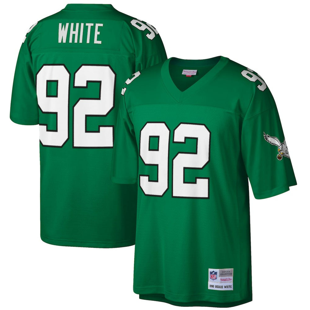 Reggie White Big & Tall 1990 Retired Player Replica Jersey - Philadelphia Eagles Jerseys