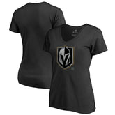 NHL Vegas Golden Knights Women's Core Smoke V-Neck T-Shirt