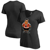NHL Philadelphia Flyers Women's Gritty V-Neck T-Shirt