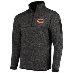 Antigua Fortune Quarter-Zip Pullover Jacket - Chicago Bears Pullover