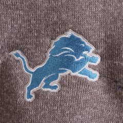 Antigua Fortune Quarter-Zip Pullover Jacket - Detroit Lions Pullover