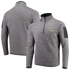 Antigua Fortune Quarter-Zip Pullover Jacket - Green Bay Packers Pullover
