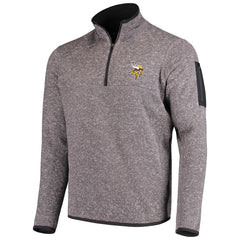 Antigua Fortune Quarter-Zip Pullover Jacket - Minnesota Vikings Pullover